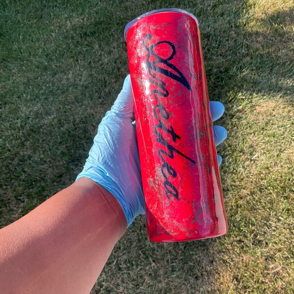 20 oz. Skinny customizable tumbler